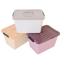 Small Size Plastic Storage Box with Handle (SLSN005)
